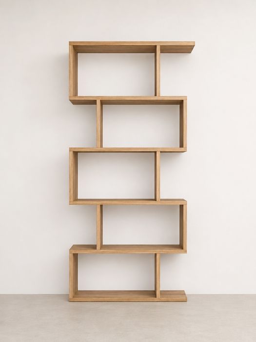 Деревянный стеллаж 200×80×30 см