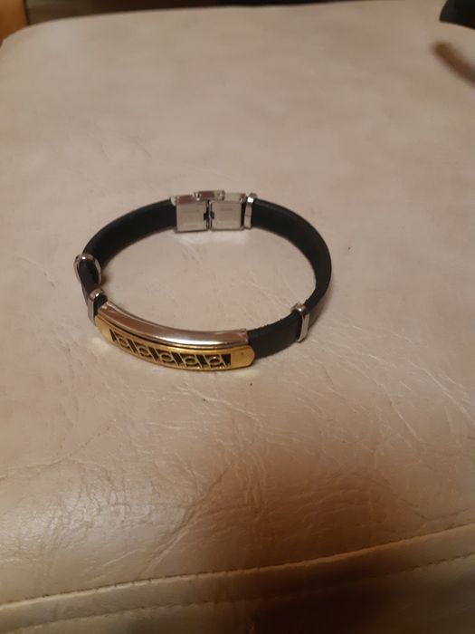 Bratara suflata cu aur de 18k