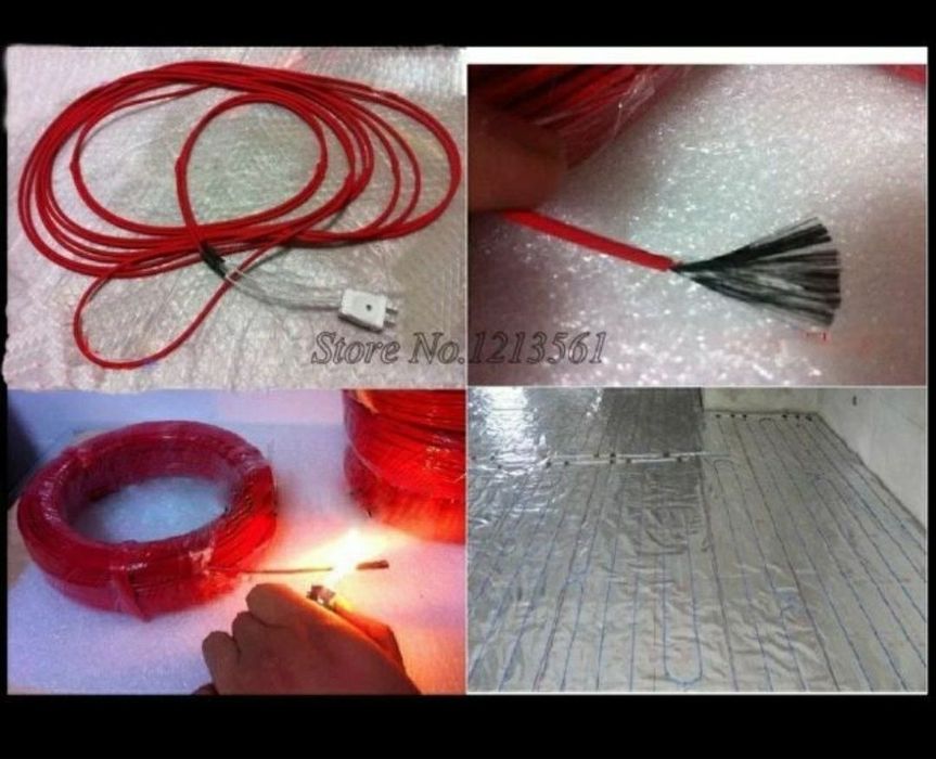 Греющий кабель 33ом