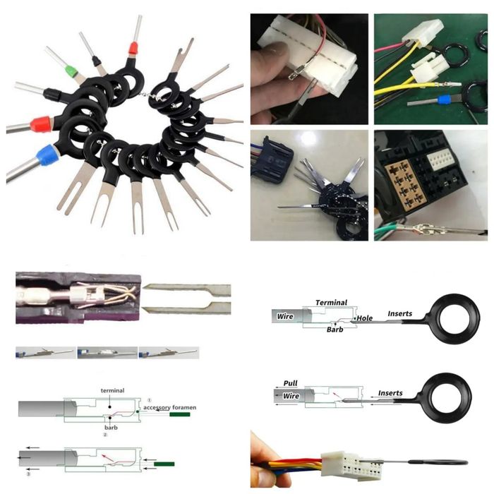 Extractor Pini Auto Indepartare Pini Mufe Auto Scula Extragere Pini