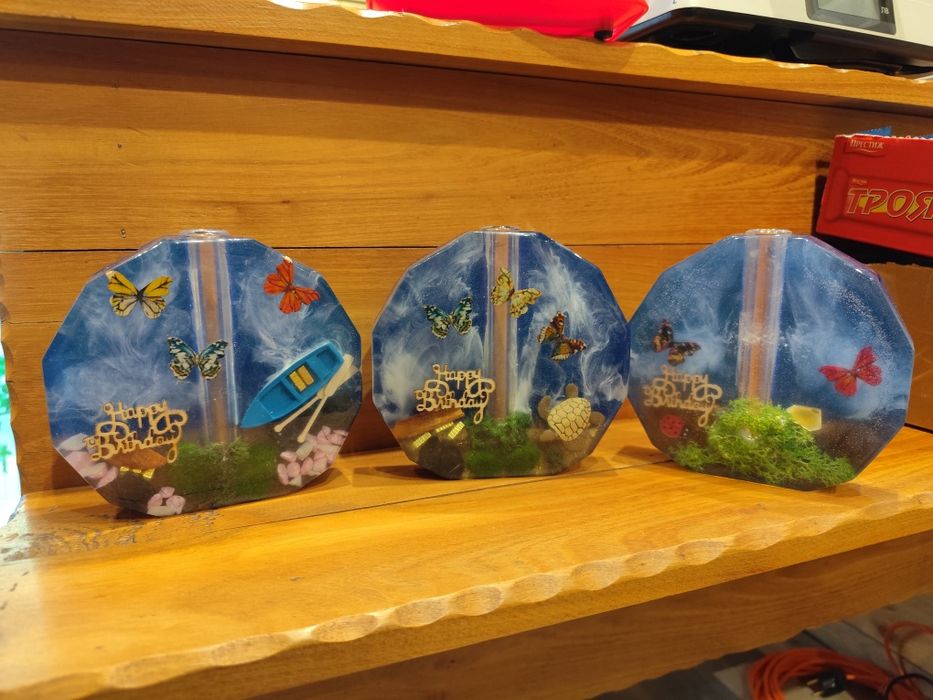 Вази от епоксидна смола