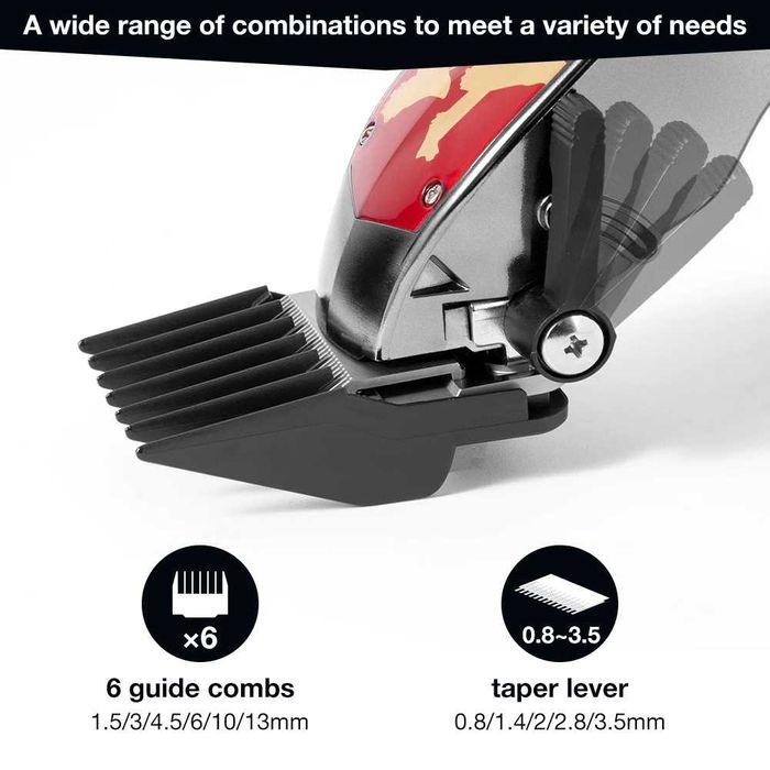 Madeshow M10+ Masina de tuns Profesionala  - incarcare USB