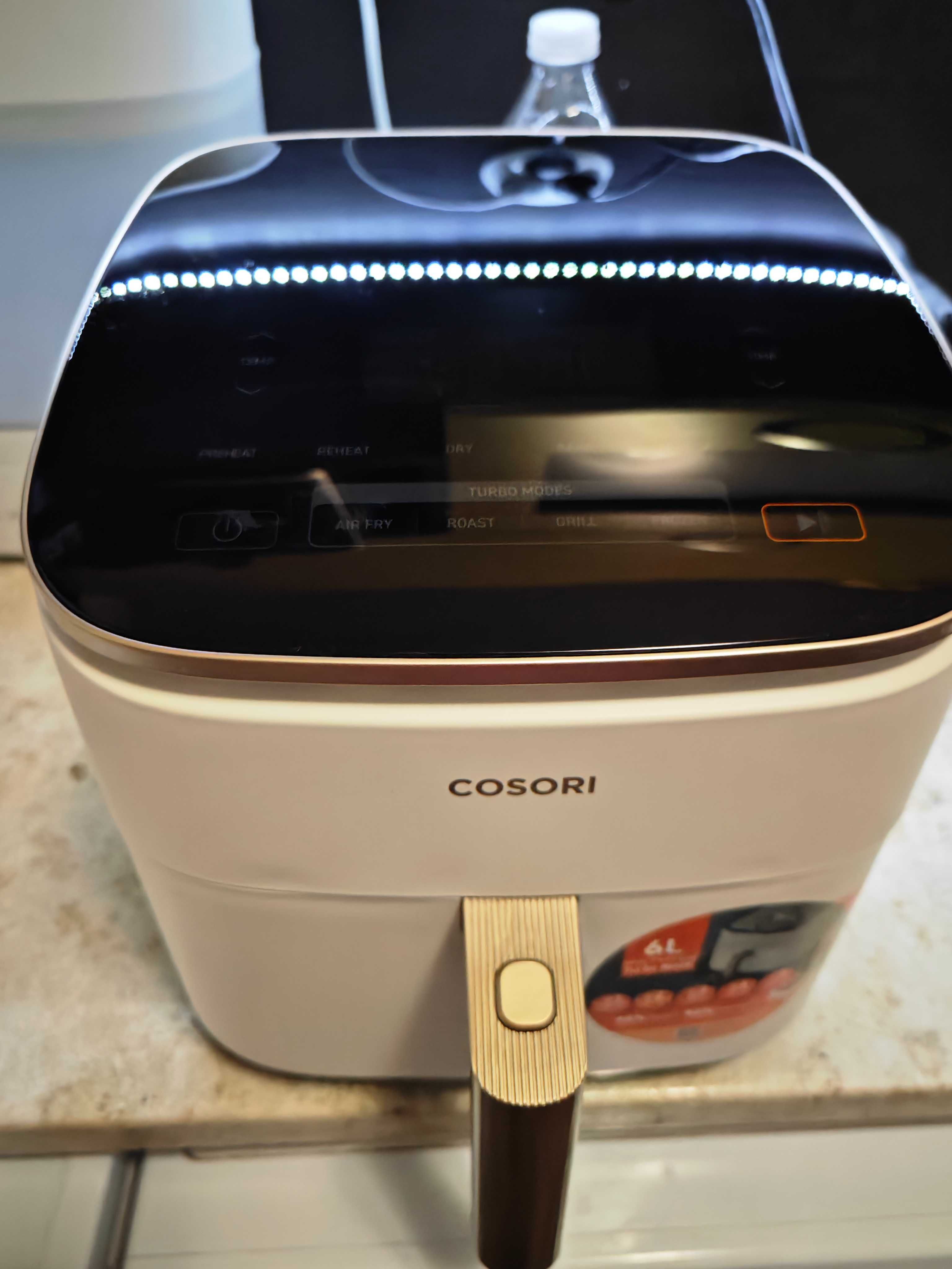 Фритюрник с горещ въздух Cosori TurboBlaze CAF-DC602, 6L, Бял гр. Стара  Загора Опълченски • OLX.bg