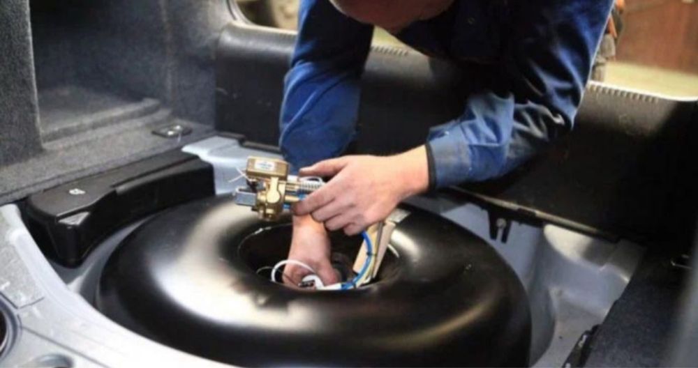 Prapan ornatish xizmati пропан установка