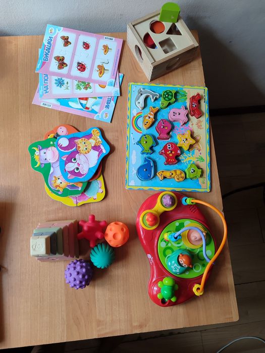 Развивающие детские игрушки 1-2 года