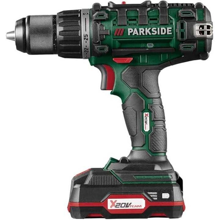 Пълен комплект винтоверт PARKSIDE PABS 20-Li F7 - нов/запечатан/- 5бр.