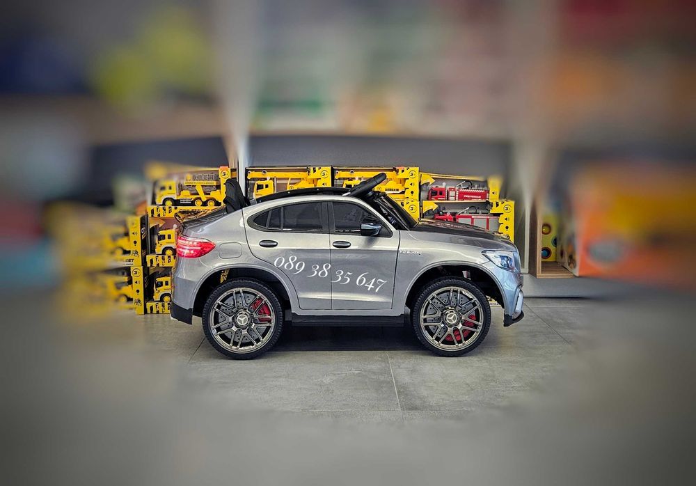 ТОП ЦЕНА!НОВО!Акумулаторна кола Mercedes GLC с 12Vбатерия,EVA гуми,USB
