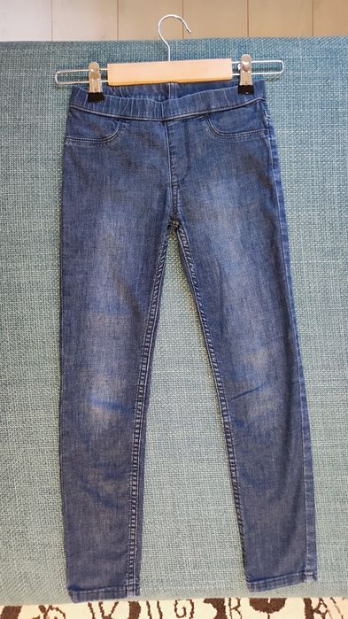 Дънков клин за момиче, 128 см