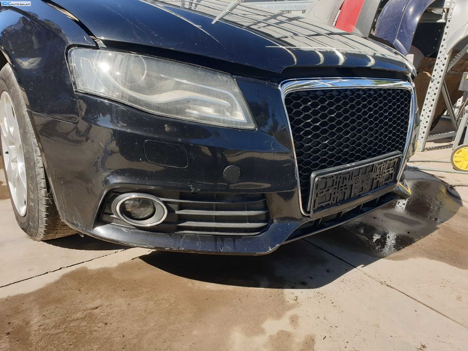 Bara Spoiler Fata Completa cu Grila si Spalatoare Audi A4 B8 NFL Non Facelift 2008 - 2012 Culoare LZ9Y [K7357]