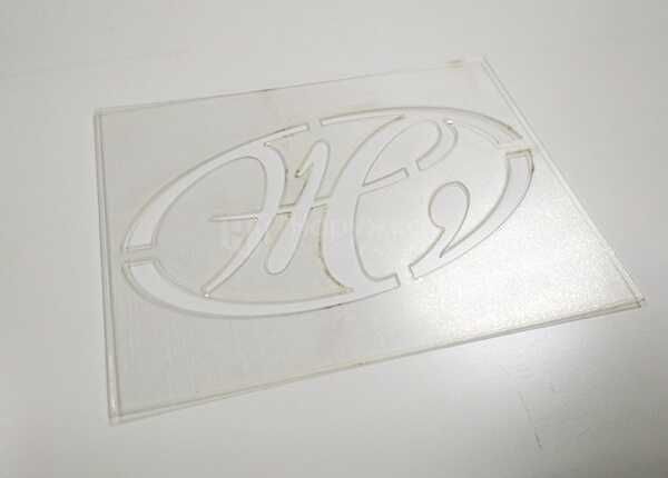 Трафареты из фанеры, пластика, алюкабонда и бумаги под заказ