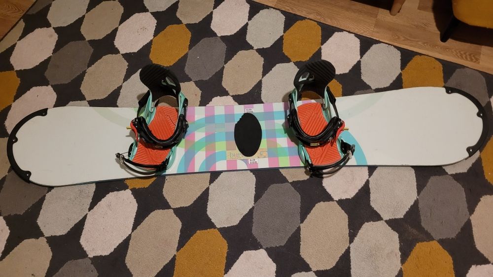 Placa snowboard Burton 153 cu legături K2