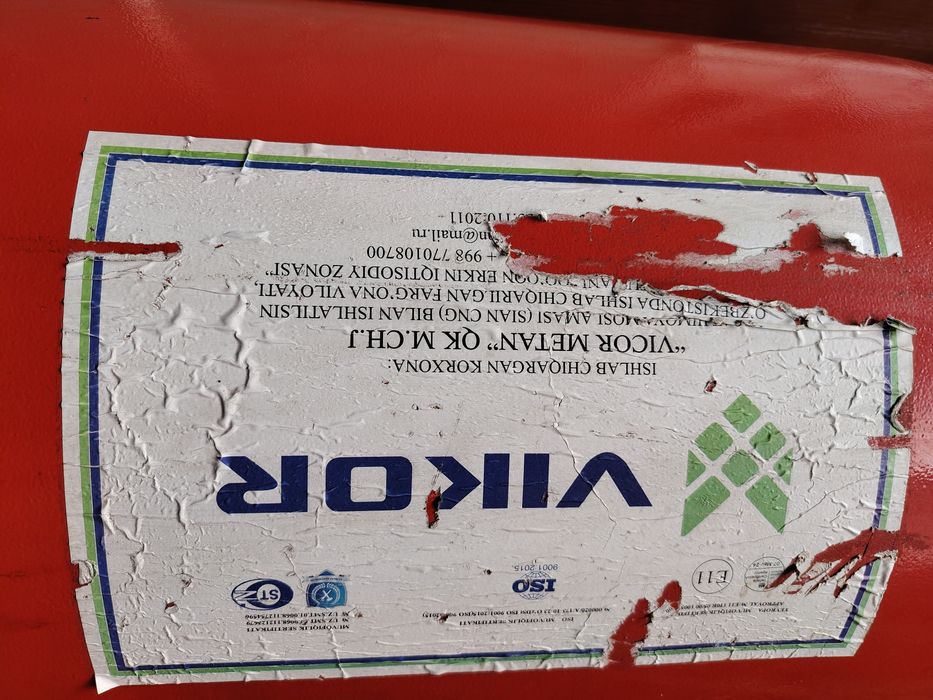 Metan gaz balon 90 talik