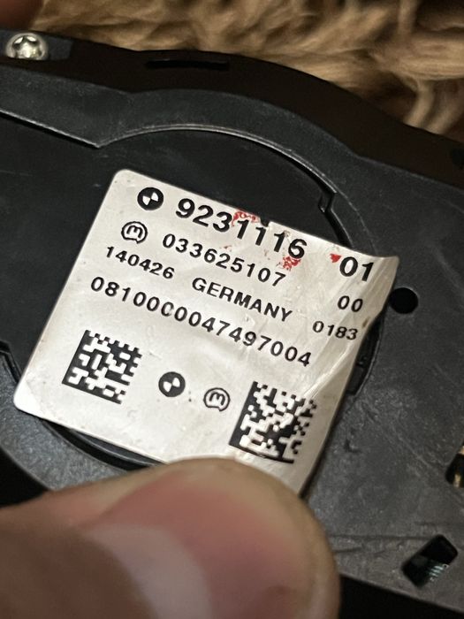 Joystick controler navigatie BMW E82 3 E90 X1 E84 X5 E70 X6 9231116