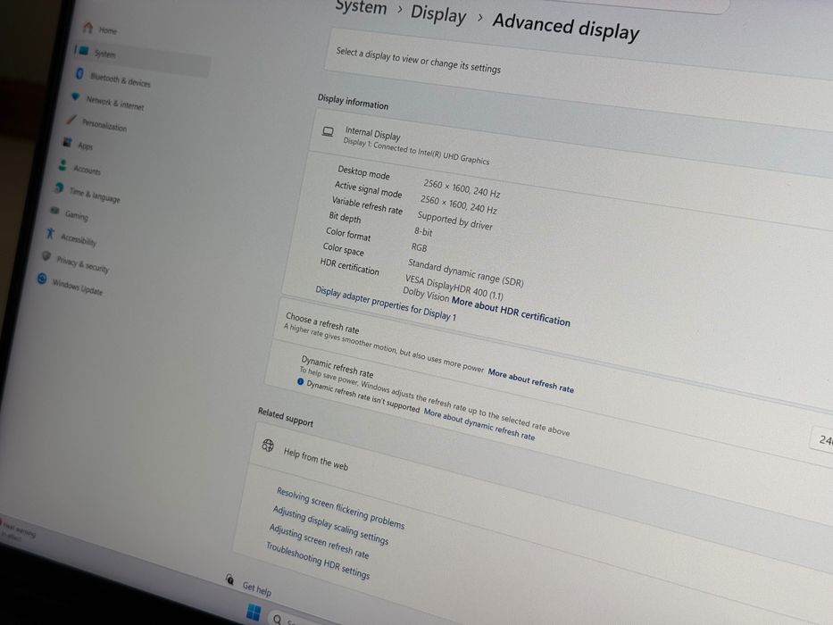 16'QHD+ 240Hz RTX 4090 16GB Core i9-14900HX Lenovo Legion 7 Pro 32GB DDR5 2TB SSD