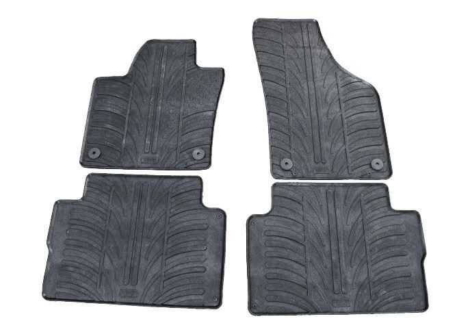 Set covorase auto din cauciuc Volkswagen Sharan 2010-, Seat Alhambra 2010-, (5 usi) Gledring, 4 buc.