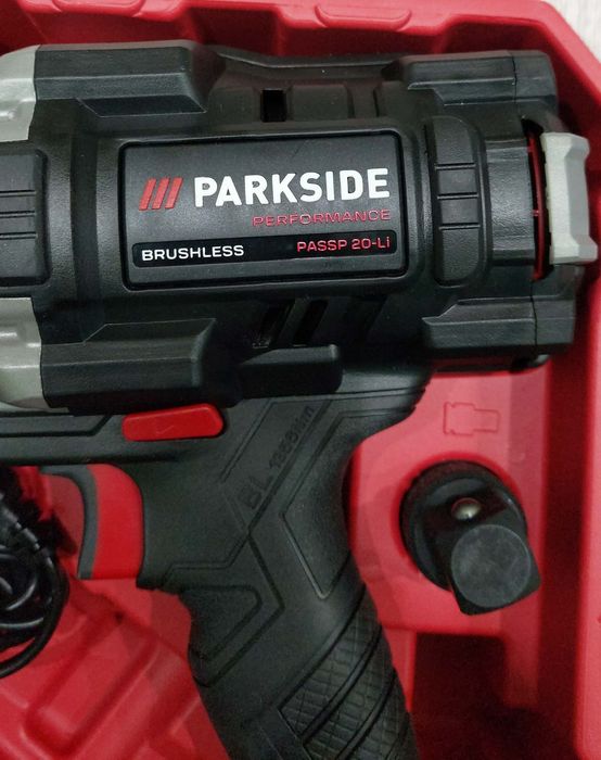 Pistol de impact tangential Parkside Performance 20V,cuplu 1898 nm,Nou