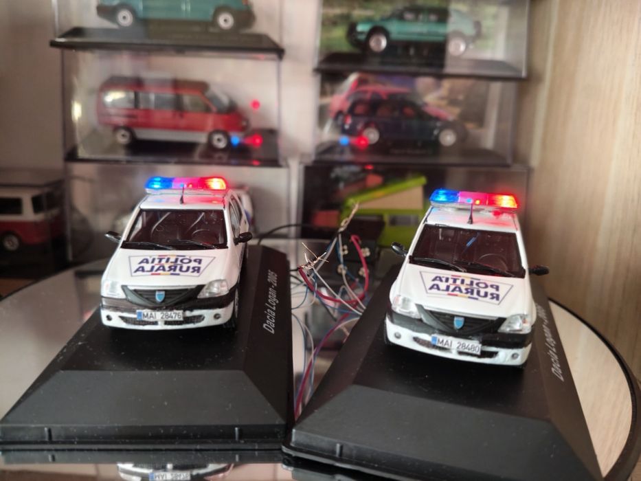 Macheta Dacia Logan ,,Poliția Rurală,,