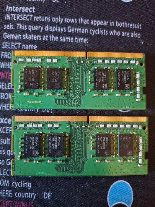 Rami laptop - 2 x 8gb ddr4 3200 mhz
