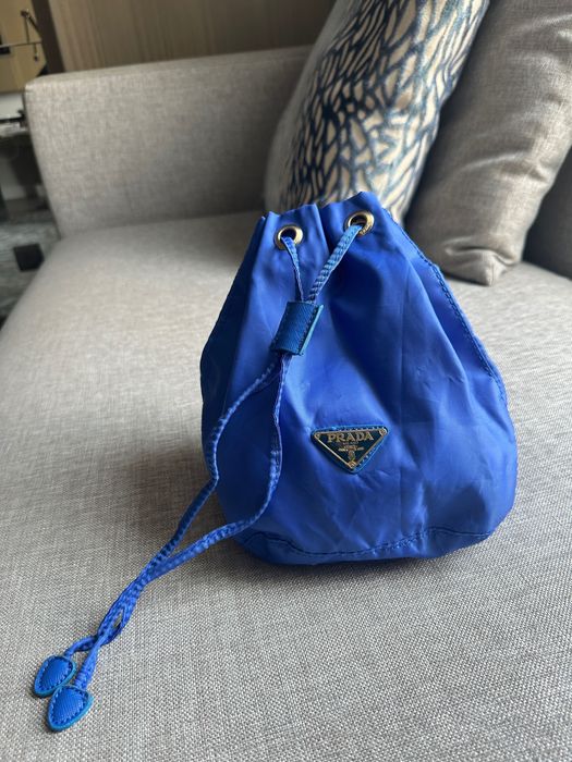 Sac mini Prada albastru