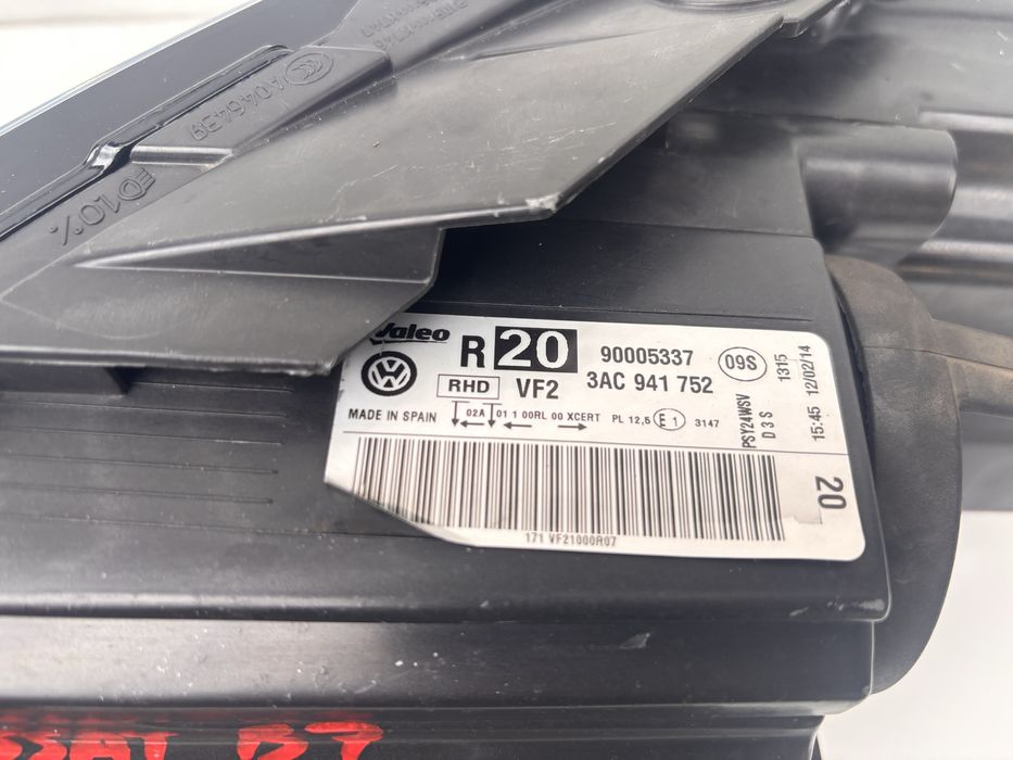 Far st/dr vw Passat B7 Bi-xenon 2011-2015 COMPLECTE