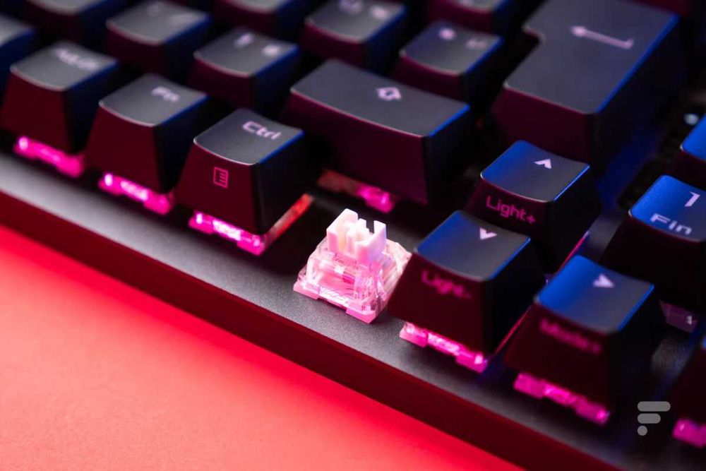 Tastatura gaming, ASUS, Wireless, ROG Strix Scope II 96 RX Snow, RGB