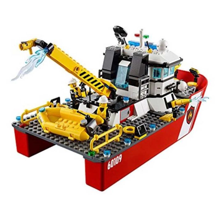 Lego City Fire Boat - Technic RC Tracked Racer
