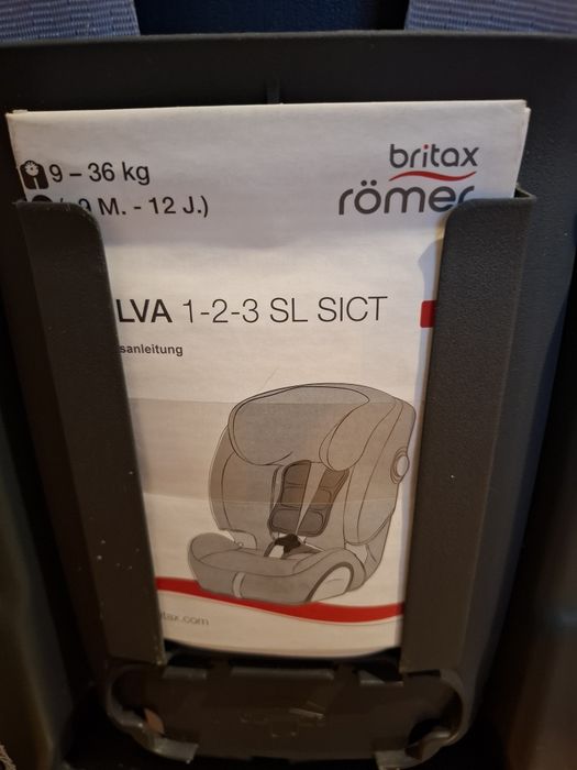 Scaun auto Britax Römer EVOLVA 1-2-3 SL SICT, ISOFIX, 9-36 kg
