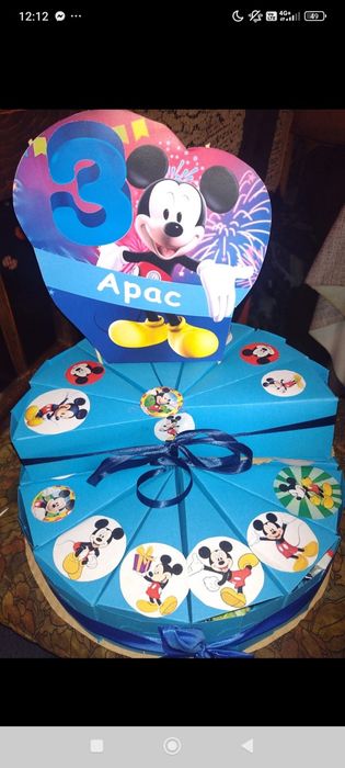 Изработка на парти украса,картонени торти и арки