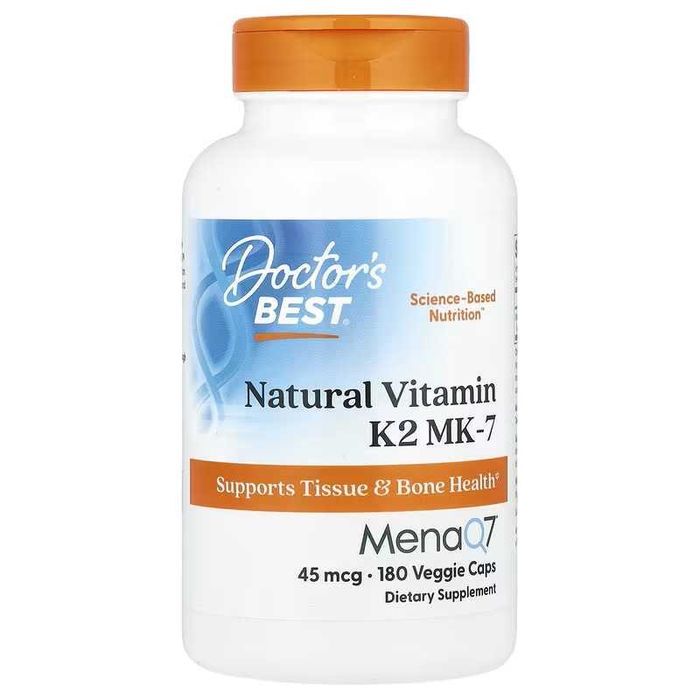 Doctor's Best Doctors Best Natural Vitamin K2 MK-7 витамин K2 MK-7