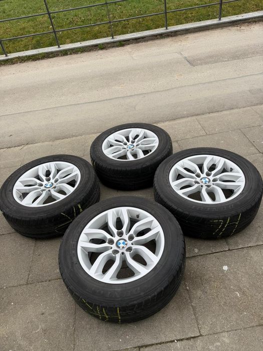 Jante aliaj originale BMW X3 cu anvelope de vară