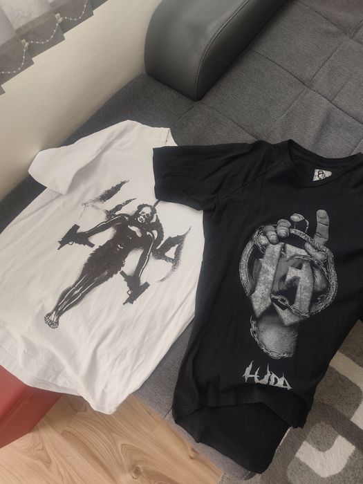 Тениска на LUDA  .Черна.
