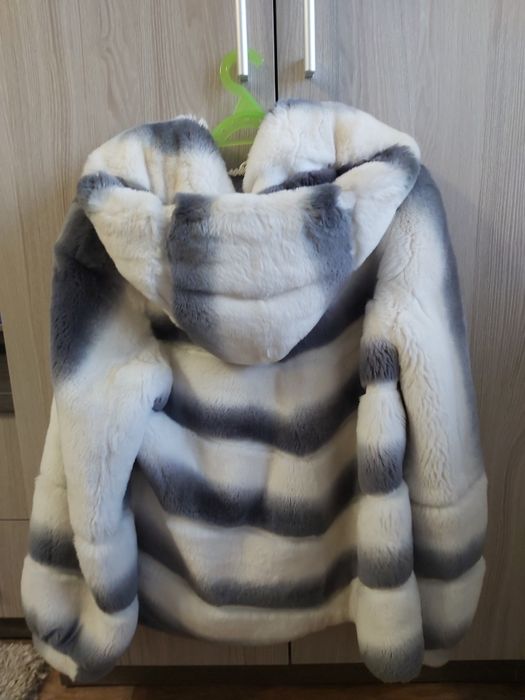 Натуральная шуба из меха бобра