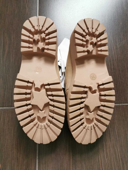 Pantofi/loafer bej, mărime 35, Reserved, noi - cu etichetă