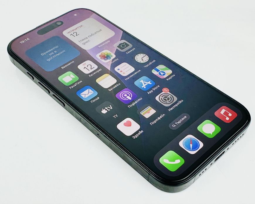 Apple iPhone 16 Pro 128GB Black Titanium Перфектен! Гаранция!