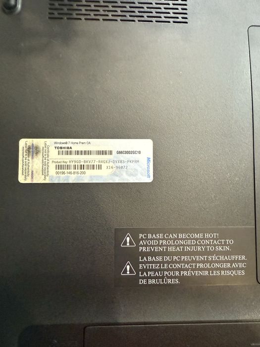 Toshiba satellite l755