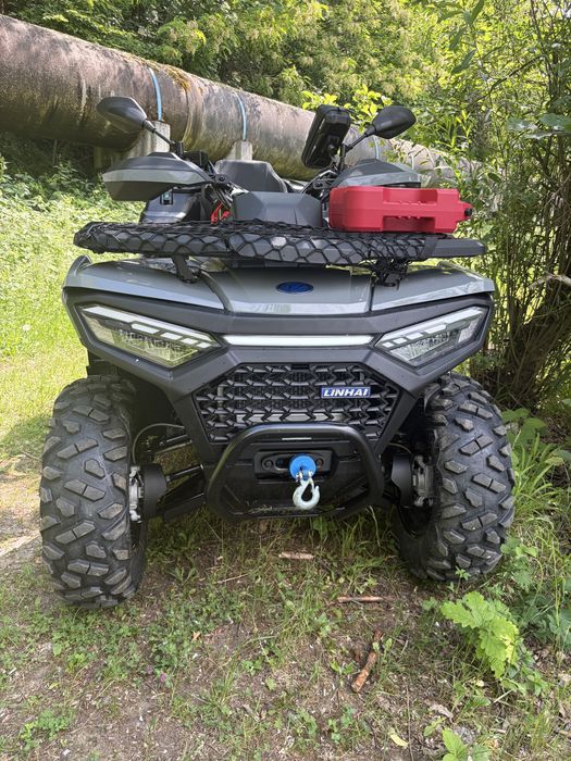 ATV LINHAI Lanforce 650 EPS 4x4 (An 2025), STARE CA NOUĂ - Doar 700 km!