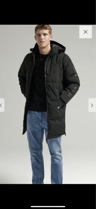 Дълго яке много топло