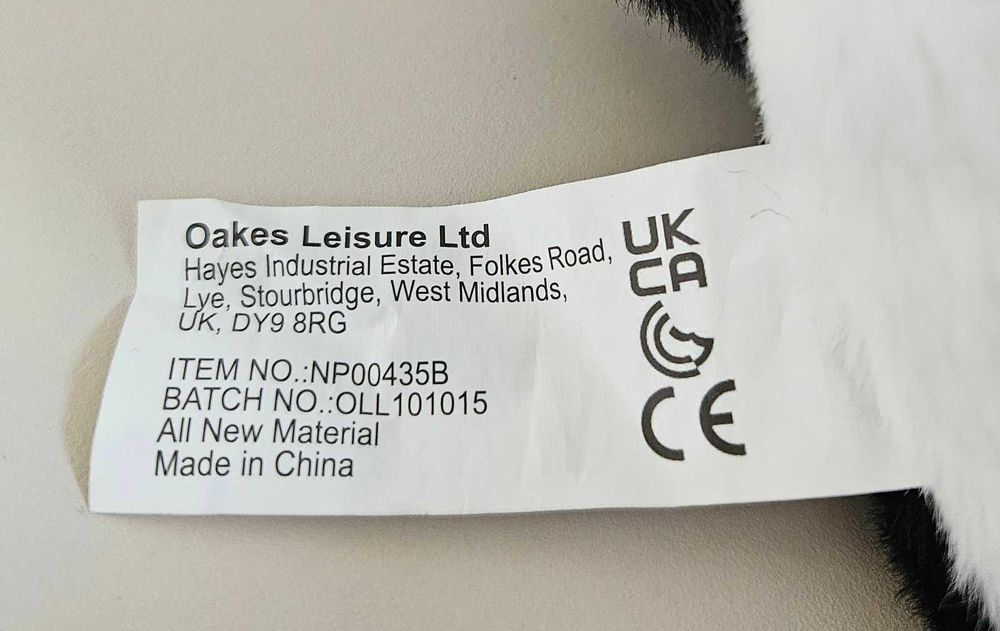 плюшена играчка от марката Oakes Leisure