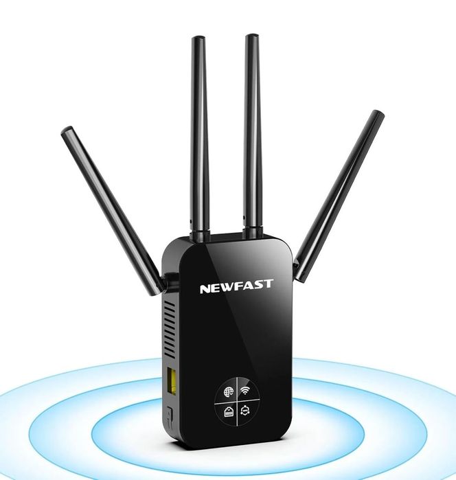 Amplificator WiFi dual band Newfast - 4 antene