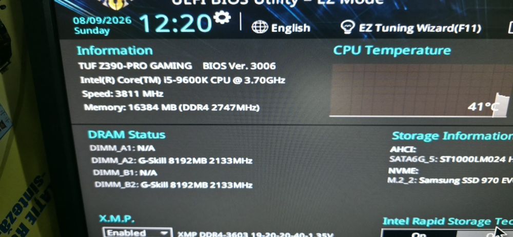 PC Gaming / Workstation – i5 9600K GTX 1070 8GB | 16GB RAM | SSD 1TB NVMe 970 Pro + HDD 1TB