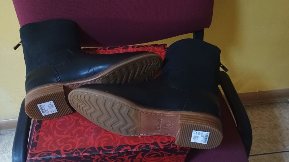 Ghete din piele mărimea 39,noi,Clarks