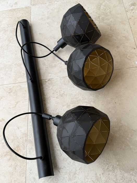 Pendul cu trei lampi E27