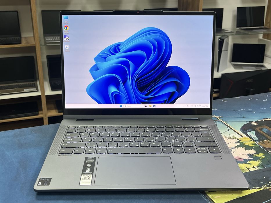 Lenovo Трансформер OLED сенсор Snapdragon X Plus 16озу 1тб ssd AI проц
