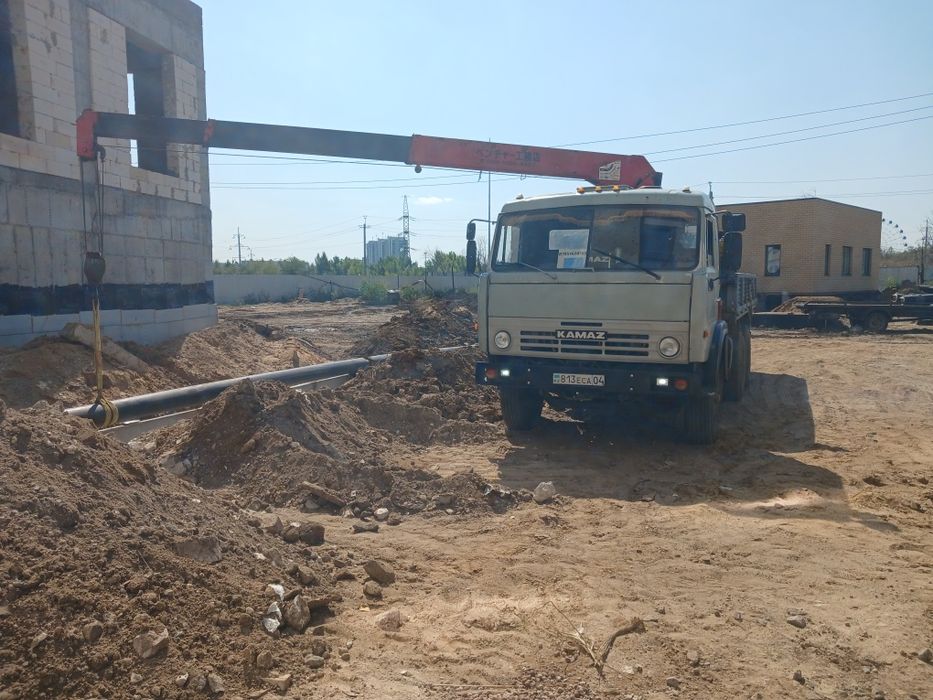 Услуги манипулятора на базе Камаз