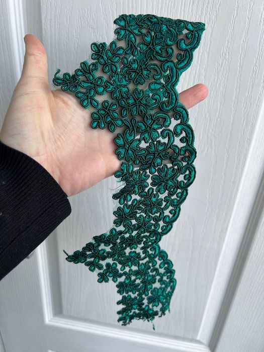 Rochie nașă verde smarald