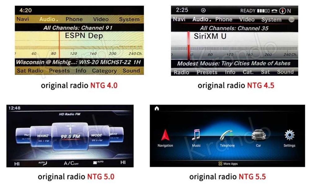 Benz W205, X253,  Vito ,Viano NTG 5.5 2018/2020 Навигация 10.25", 9689