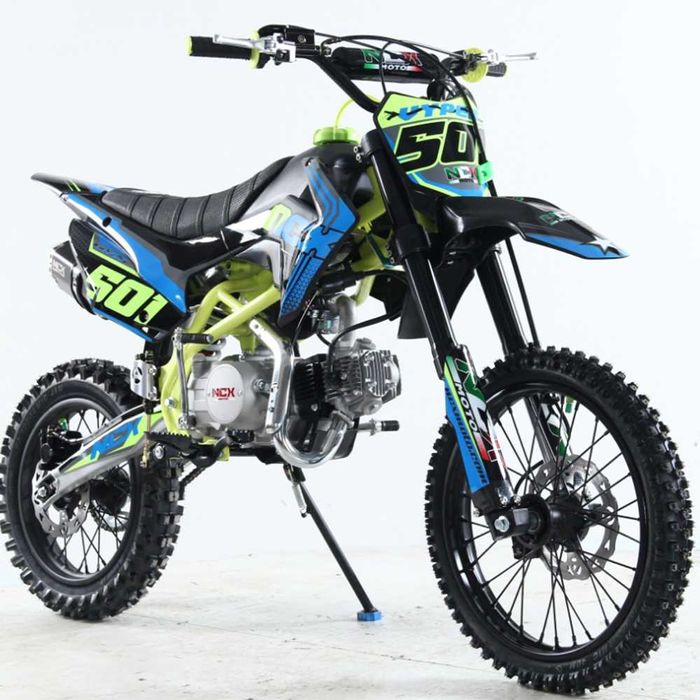 Motocicleta cross NCX Vyper25 17/14" 125cc 4T benzina negru/verde/fluo