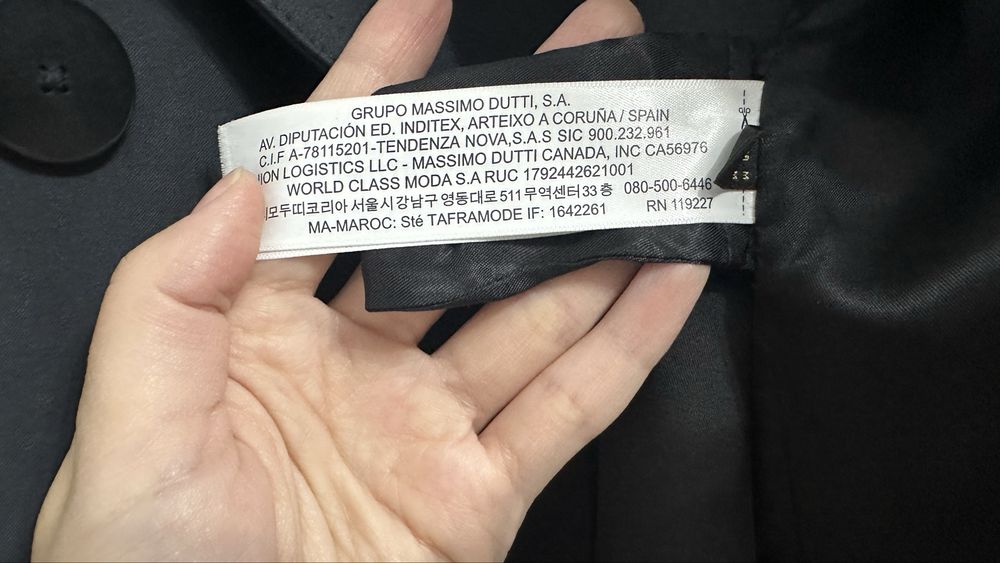 Новый тренч Massimo Dutti