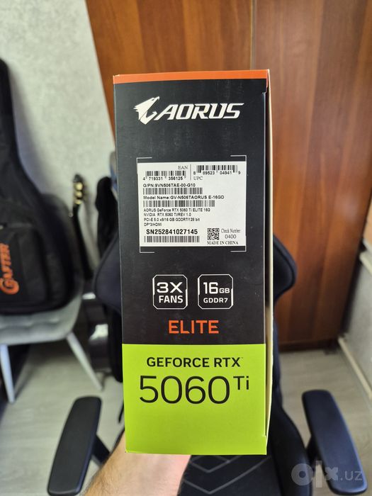 RTX 5060 Ti Aorus Elite 16 Gb