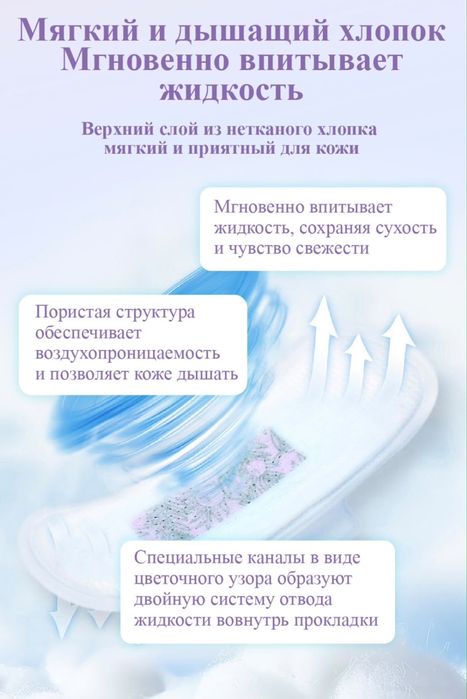 Женские прокладки от whieda